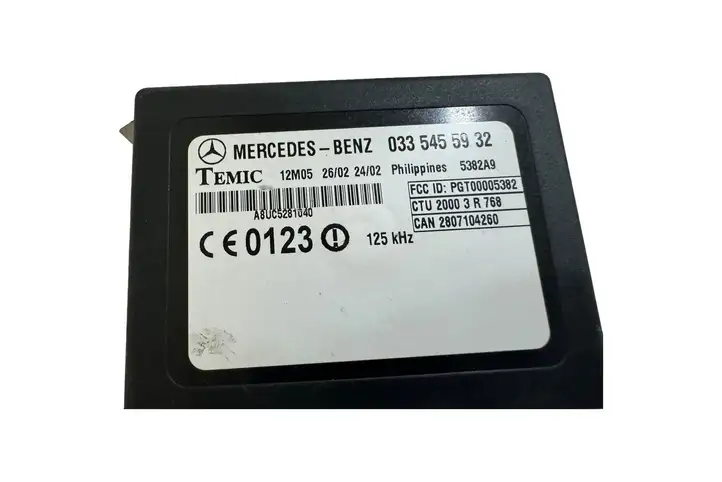 Mercedes-Benz Sprinter W901 W902 W903 W904 (1995 - 2007) 0335455932 Блок иммобилайзера — фото 5