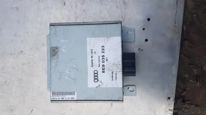 Audi A4 S4 B6 8E 8H (2000 - 2006) 8E9035223 Усилитель звука — фото 1