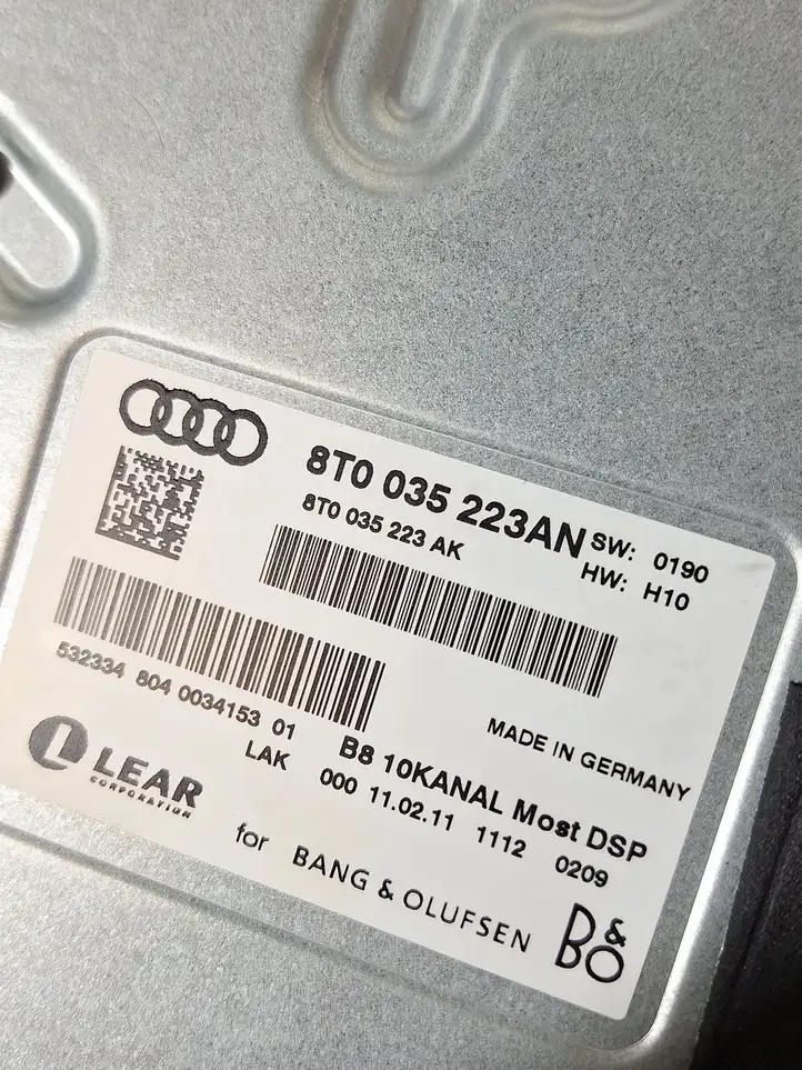 Audi Q5 SQ5 (2008 - 2012) 8T0035223AN Усилитель звука — фото 5