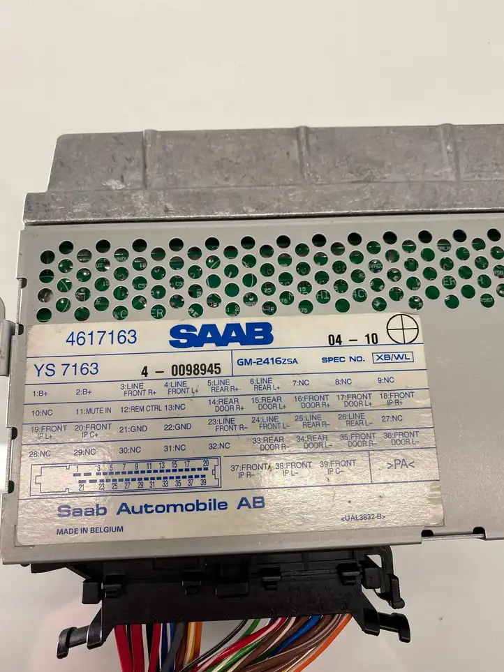 Saab 9-5 (1998 - 2005) 4617163 Усилитель звука — фото 5