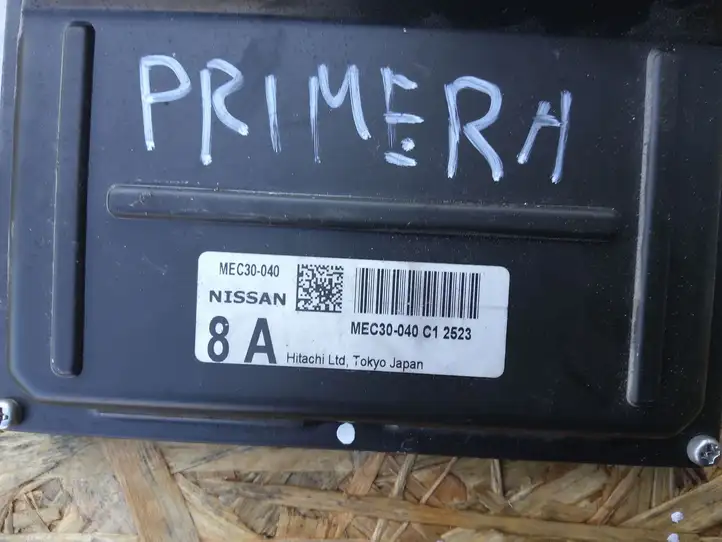 Nissan Primera (2001 - 2008) MEC30040 Блок управления двигателем (ЭБУ) — фото 1