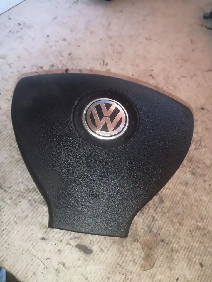 Volkswagen PASSAT B6 (2005 - 2010) 1K0880201BS Подушка безопасности руля — фото 1