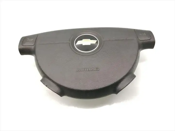 Chevrolet Kalos (2003 - 2008) 968032097 Подушка безопасности руля — фото 1