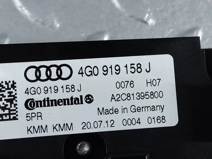 Audi A6 C7 (2011 - 2014) 4G0919158J Блок управления климат-контролем — фото 3