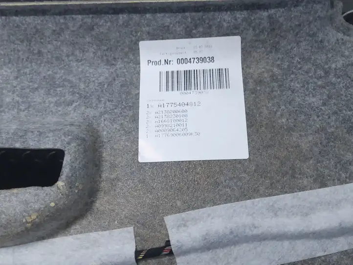 Mercedes-Benz A W177 (2018 - ) A1776900600 Комплект потолочной обшивки — фото 7