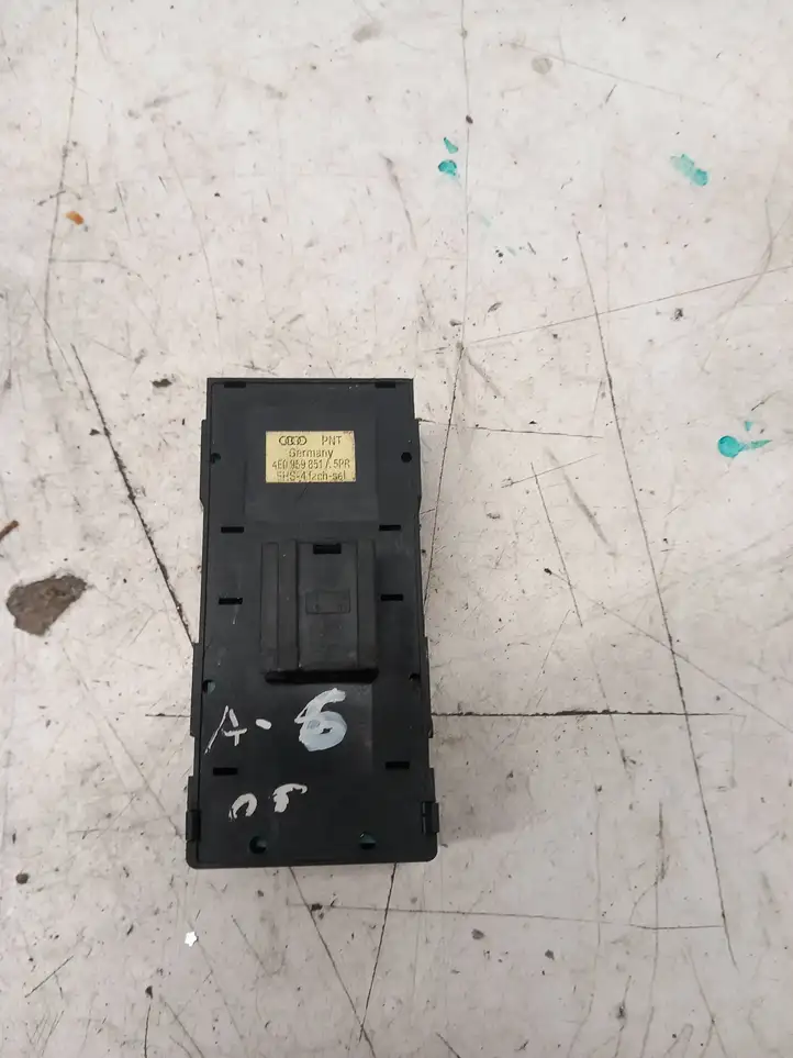 Audi A6 S6 C6 4F (2004 - 2008) 4E0959851A Кнопка стеклоподъемников — фото 2