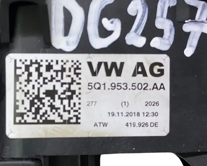 Volkswagen Tiguan (2016 - 2020) 5Q1953569B Контактное кольцо SRS — фото 7