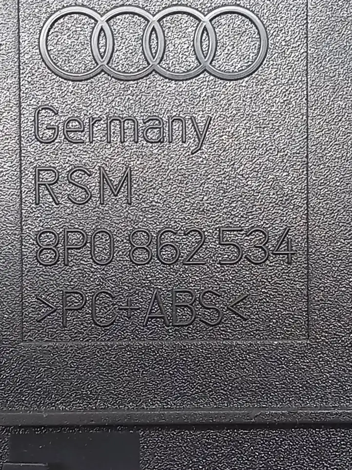 Audi A3/S3 8P (2004 - 2008) 8P0862534 Передний подстаканник — фото 5