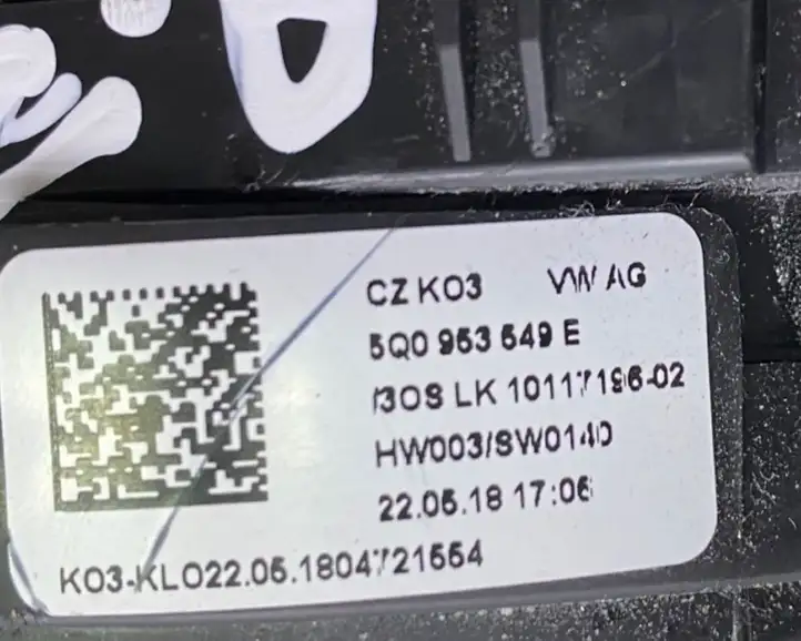 Audi A3/S3 8V (2016 - 2020) 8V0953521JT Контактное кольцо SRS — фото 5