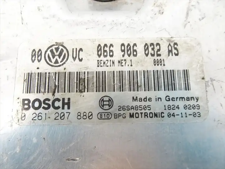 Volkswagen PASSAT B5.5 (2001 - 2005) 066906032AS Блок управления двигателем (ЭБУ) — фото 4