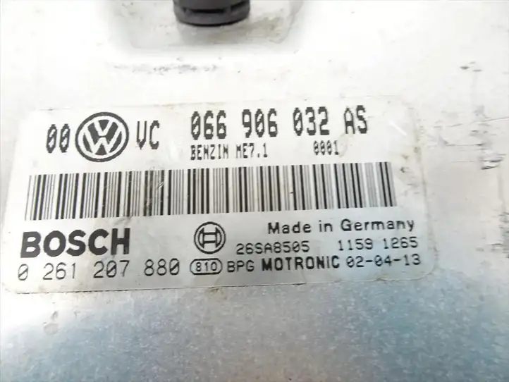 Volkswagen PASSAT B5.5 (2001 - 2005) 066906032AS Блок управления двигателем (ЭБУ) — фото 4