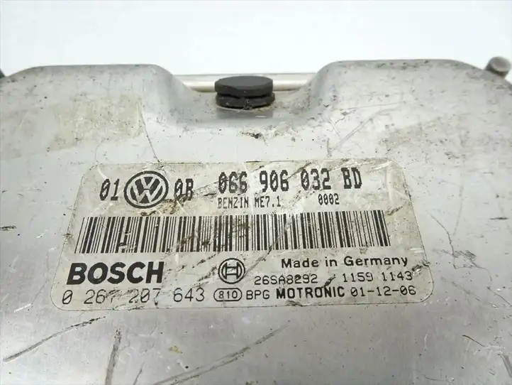 Volkswagen PASSAT B5.5 (2001 - 2005) 066906032BD Блок управления двигателем (ЭБУ) — фото 4