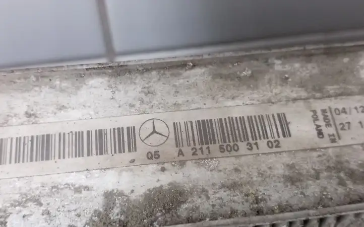 Mercedes-Benz E W211 (2002 - 2009) A2115003102 Радиатор охлаждающей жидкости двигателя — фото 2