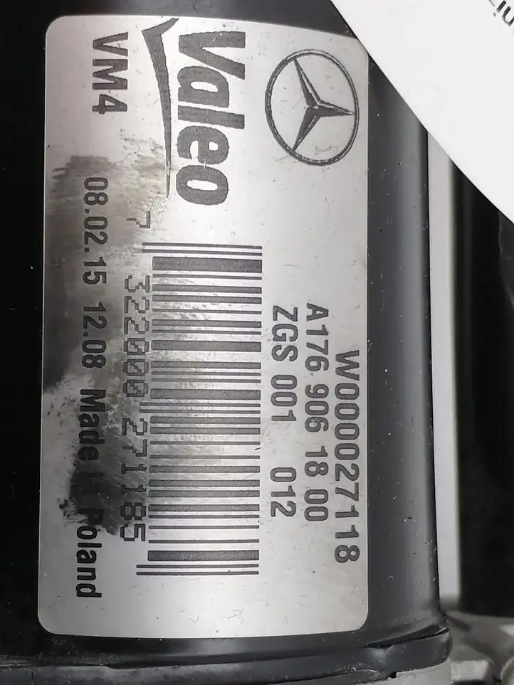Mercedes-Benz CLA C117,X117,W117 (2013 - 2019) A1769061800 Комплект механизма стеклоочистителей — фото 3