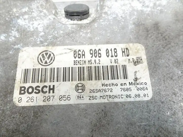 Volkswagen New Beetle (1997 - 2005) 06A906018HD Блок управления двигателем (ЭБУ) — фото 4
