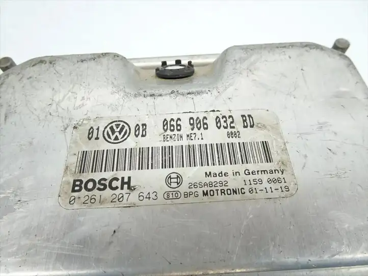 Volkswagen PASSAT B5.5 (2001 - 2005) 066906032BD Блок управления двигателем (ЭБУ) — фото 4