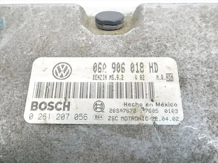 Volkswagen New Beetle (1997 - 2005) 06A906018HD Блок управления двигателем (ЭБУ) — фото 4