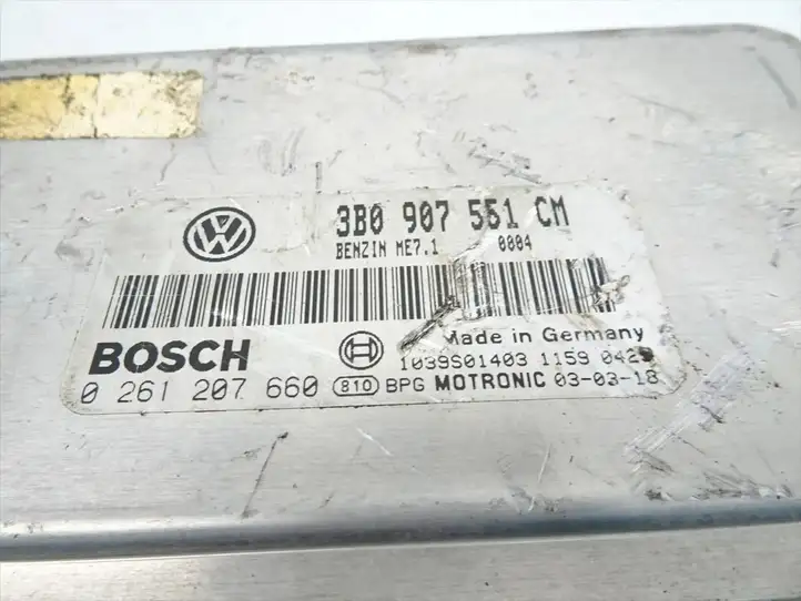 Volkswagen PASSAT B5.5 (2001 - 2005) 3B0907551CM Блок управления двигателем (ЭБУ) — фото 4