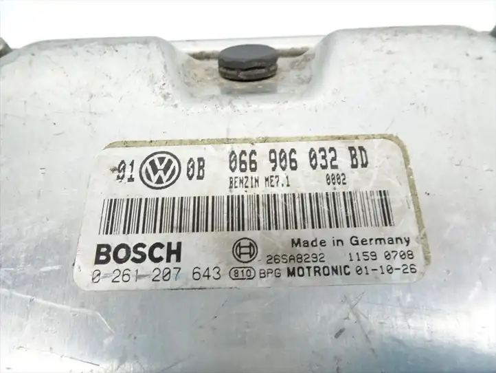 Volkswagen PASSAT B5.5 (2001 - 2005) 066906032BD Блок управления двигателем (ЭБУ) — фото 4