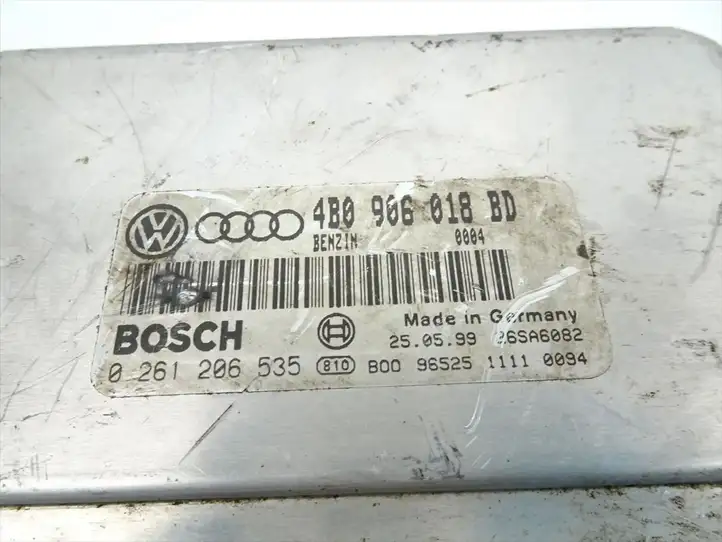 Volkswagen PASSAT B5.5 (2001 - 2005) 4B0906018BD Блок управления двигателем (ЭБУ) — фото 4