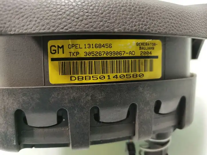 Opel Astra H (2004 - 2009) 13168456 Подушка безопасности руля — фото 4