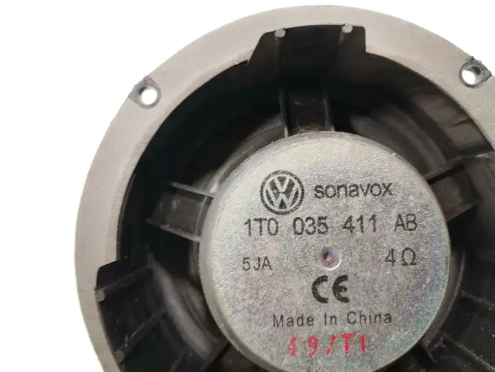 Volkswagen Touran II (2010 - 2016) 1T0035411AB Динамики задних дверей — фото 4