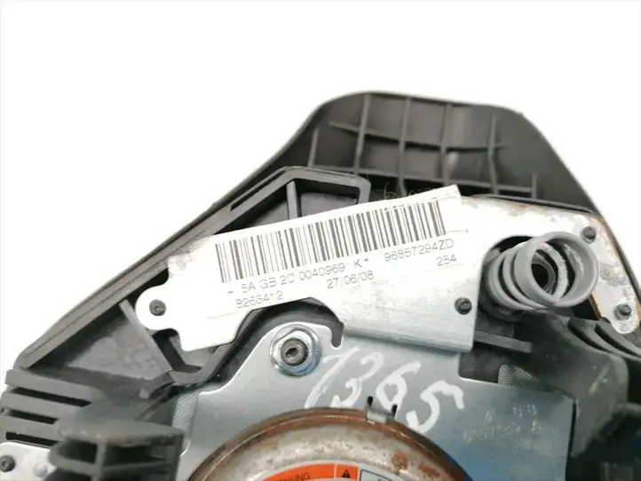 Peugeot 207 (2006 - 2009) 96857294ZD Подушка безопасности руля — фото 4