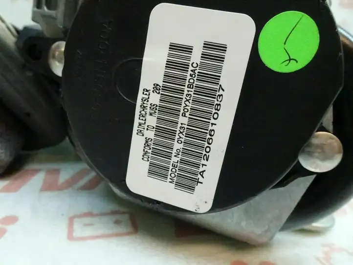 Dodge Caliber (2006 - 2012) 605925201C Передний ремень безопасности — фото 4