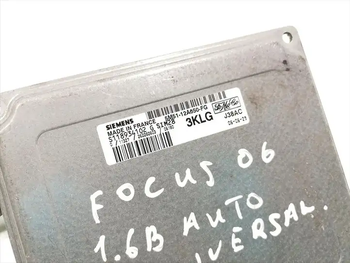 Ford Focus (2005 - 2008) 5M51-12A650-FG Блок управления двигателем (ЭБУ) — фото 4