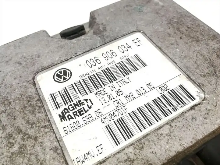 Volkswagen Lupo (1998 - 2005) 036906034EF Блок управления двигателем (ЭБУ) — фото 4