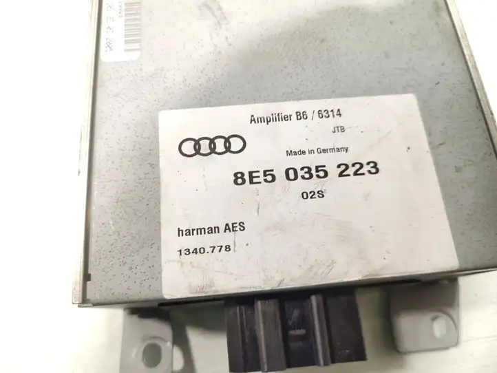 Audi A4 S4 B7 8E 8H (2004 - 2009) 8E5035223 Усилитель звука — фото 6