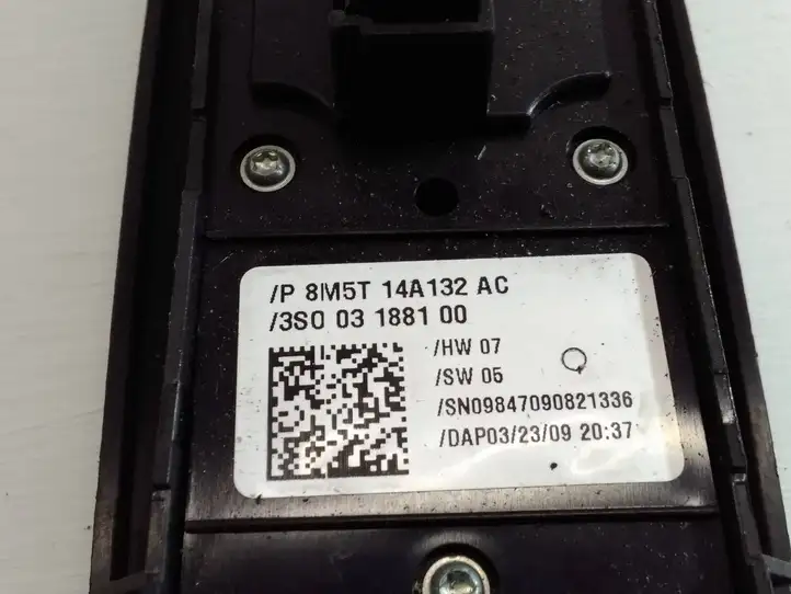 Ford Kuga I (2008 - 2012) 8M5T14A132AC Кнопка стеклоподъемников — фото 4