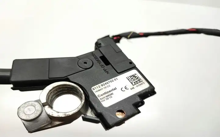 BMW X3 F25 (2010 - 2017) 9243752 Минусовой провод аккумулятора — фото 2