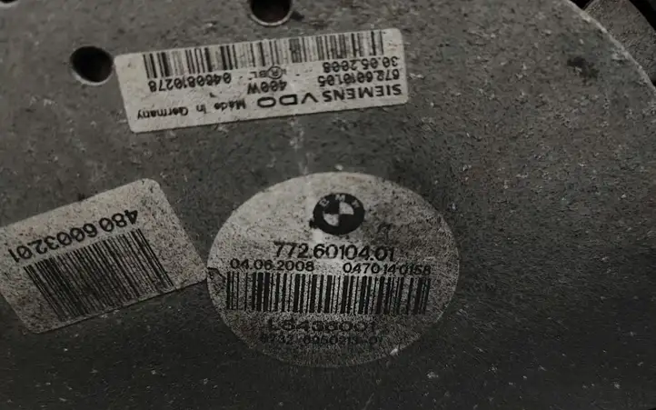 BMW 5 E60 E61 (2004 - 2010) 7796832 Электровентилятор радиатора — фото 4