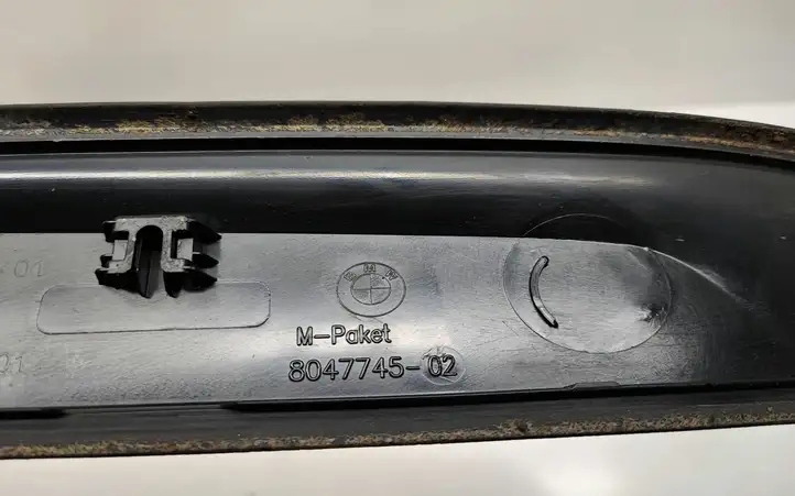 BMW X1 E84 (2009 - 2015) 8047745 Внутренняя отделка переднего порога — фото 3