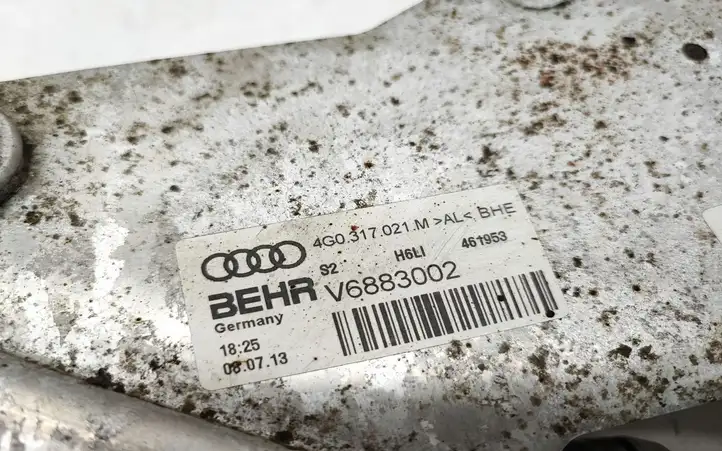 Audi A6 C7 (2011 - 2014) 4G0317021M Масляный радиатор коробки передач — фото 2