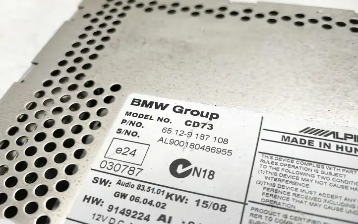BMW 3 E90 E91 (2005 - 2012) 9187108 Магнитола / мультимедийная система — фото 2