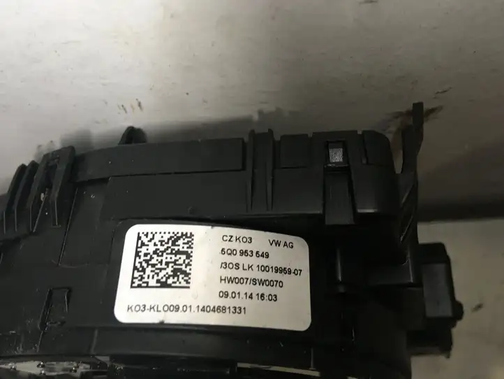 Skoda Octavia Mk3 (5E) (2013 - 2019) 5Q0953549 Контактное кольцо SRS — фото 2