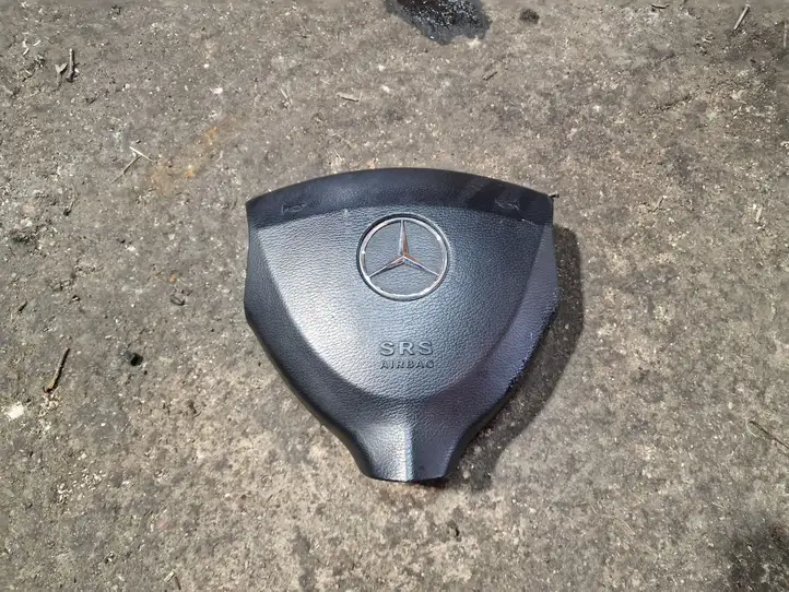 Mercedes-Benz A W169 (2004 - 2012) Подушка безопасности руля — фото 1