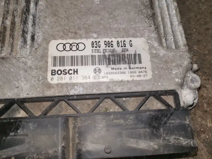 Audi A3/S3 8P (2003 - 2005) 03G906016G Блок управления двигателем (ЭБУ) — фото 2