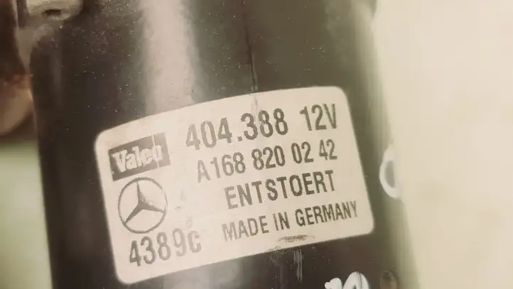 Mercedes-Benz A W168 (1997 - 2004) 40438812V Комплект механизма стеклоочистителей — фото 5