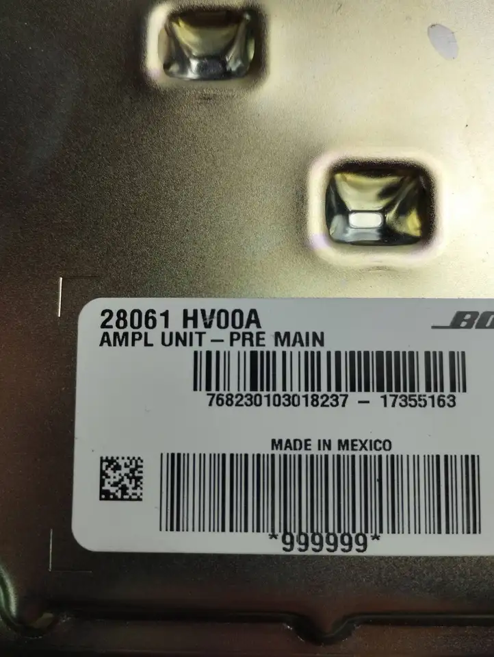 Nissan Qashqai (2017 - 2020) 28061HV00A Усилитель звука — фото 2