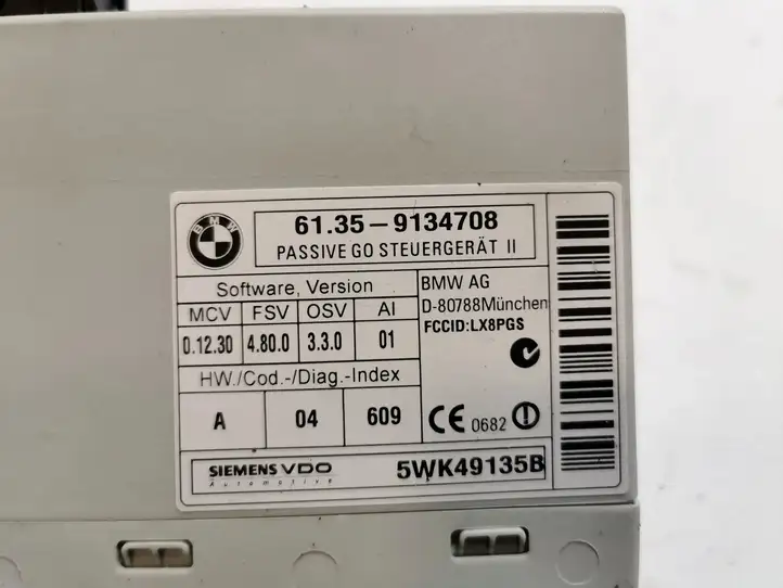 BMW 3 E90 E91 (2005 - 2012) 9134708 Блок бесключевого доступа — фото 3
