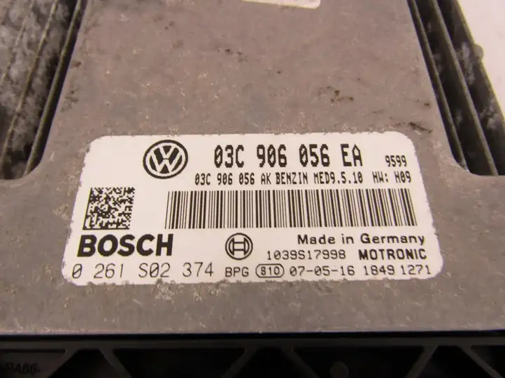Volkswagen Eos (2006 - 2010) Блок управления двигателем (ЭБУ) — фото 4