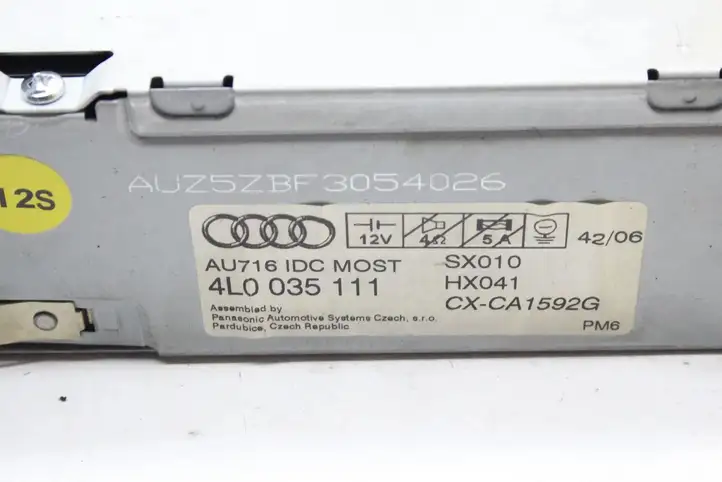 Audi Q7 4L (2005 - 2009) 4L0035111 Магнитола / мультимедийная система — фото 7