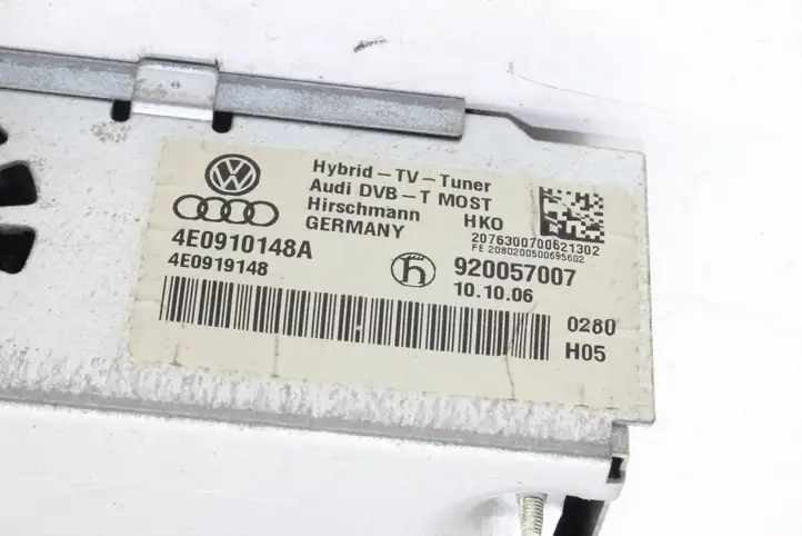 Audi Q7 4L (2005 - 2009) 4E0919148 Модуль управления видео — фото 5
