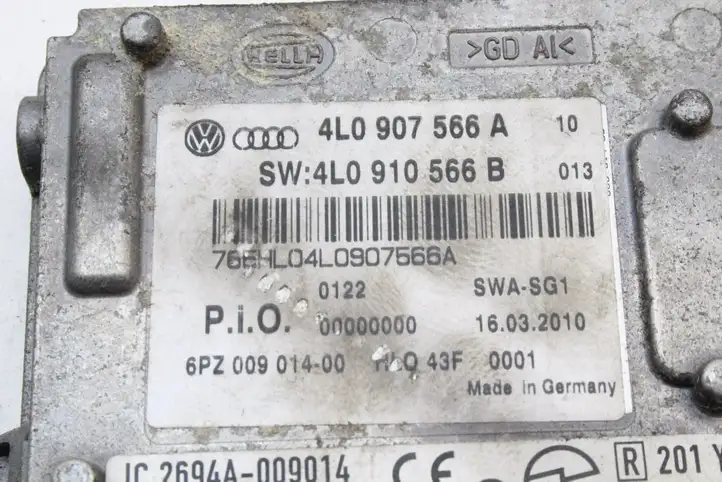 Audi Q7 4L (2005 - 2009) 4L0907566A Радар контроля слепых зон — фото 4