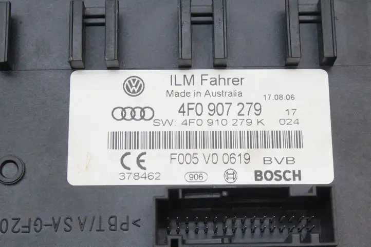 Audi Q7 4L (2005 - 2009) 4F0907279 Модуль управления кузовом (BCM) — фото 4