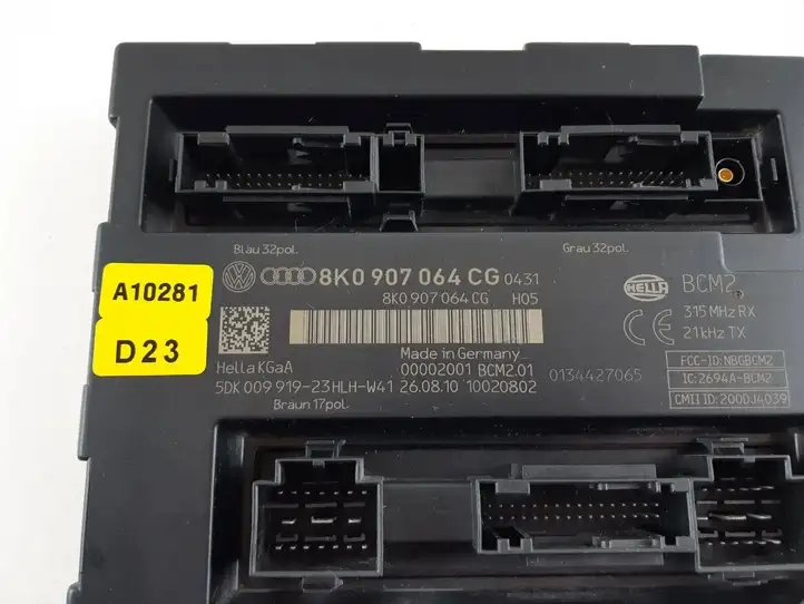 Audi A4 S4 B8 8K (2011 - 2015) 8K0907064CG Модуль комфорта — фото 2