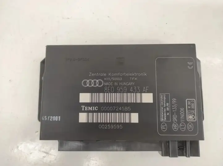Audi A4 S4 B6 8E 8H (2000 - 2006) 8E0959433AF Модуль комфорта — фото 1